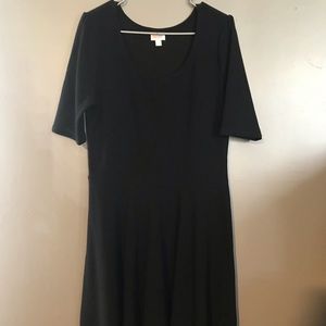 LuLaRoe Noir Nicole Dress